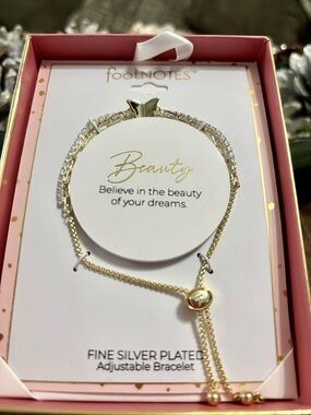 Footnotes Butterfly Bolo Bracelet